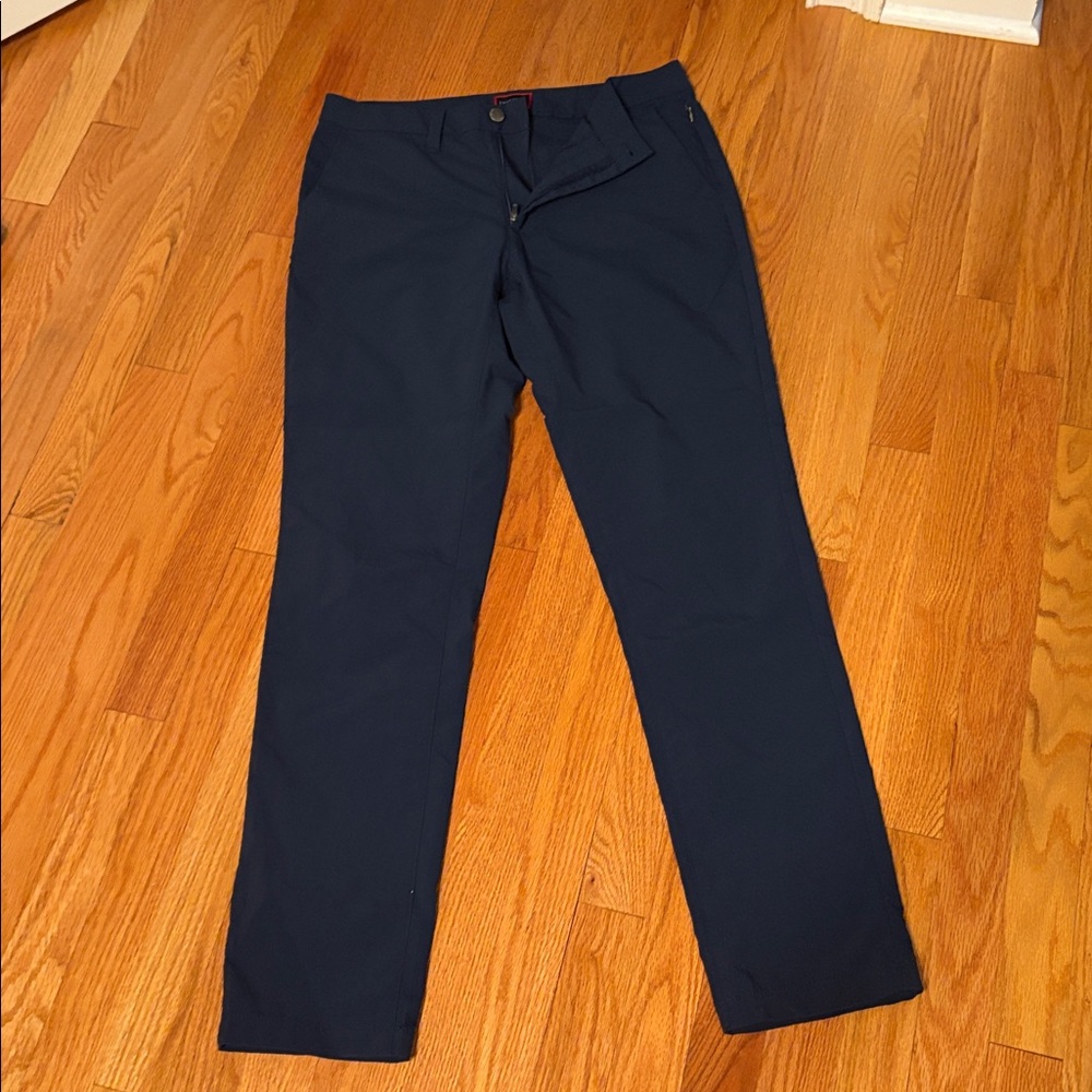 UNTUCKit Men's navy blue pants 30 x 32 straight fit NWOT